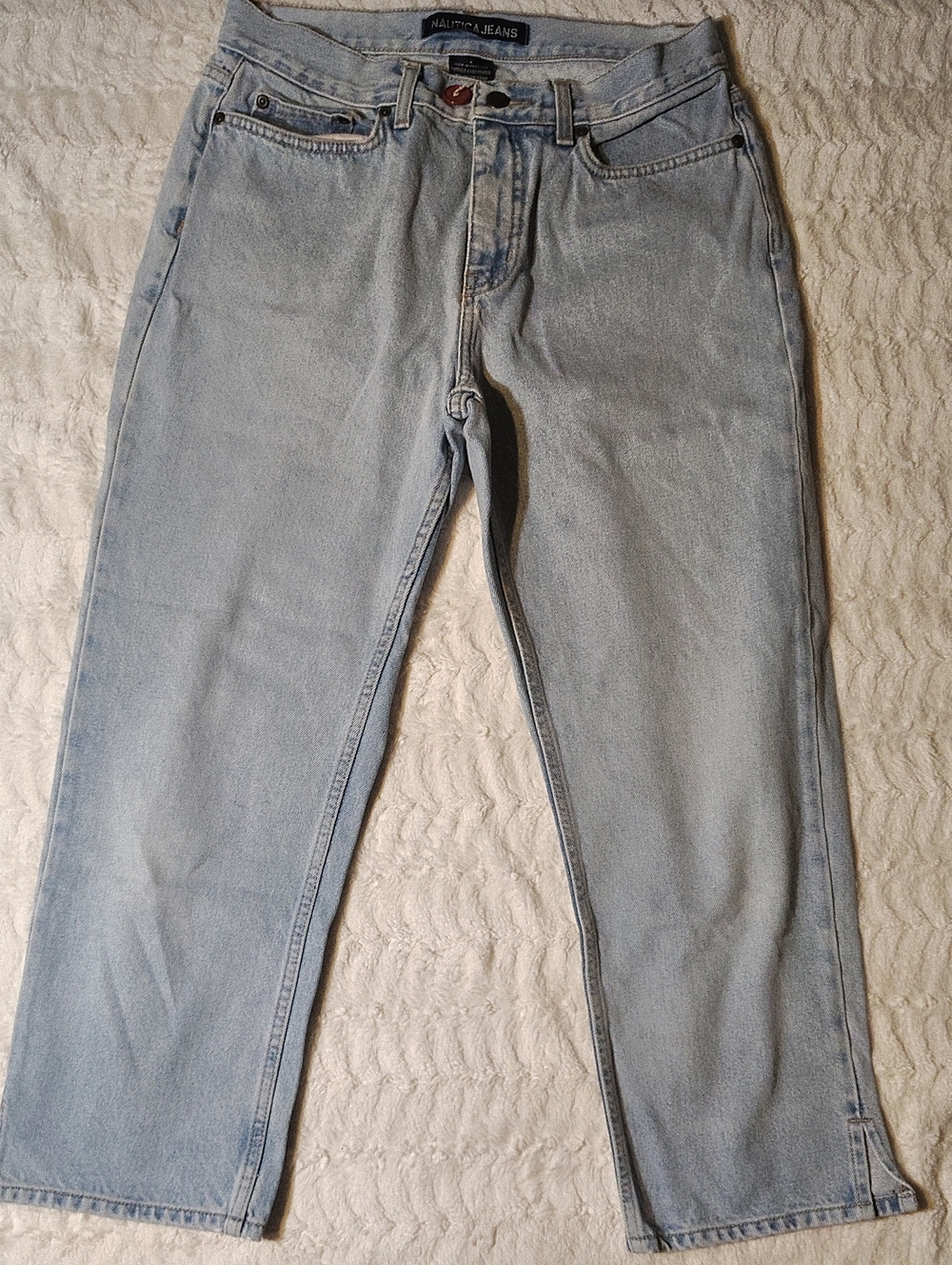 Nautica WomensLight Wash Relaxed Jeans